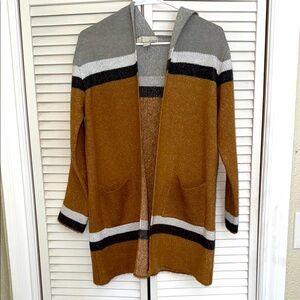 🆕 By Design Cardigan Sweater w/ Hoodie - L NWOT